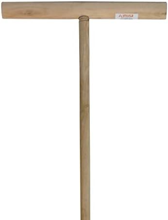 Monogramed CubanI522-28 Cuban Wood Mop Stick