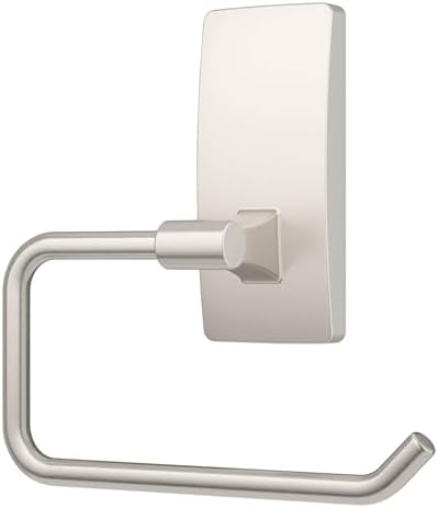 Command Toilet Paper Holder Satin Nickel Rust Water-Resistant