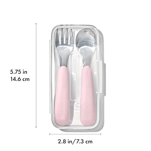 OXO Tot On-the-Go Folding Flatware Set for Babies