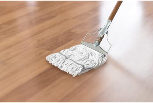 59-inch Industrial Mop Steel Head with Wooden Handle