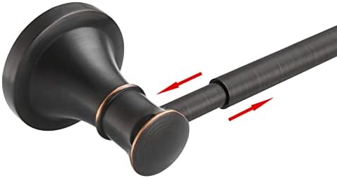 Adjustable Bronze Towel Bar