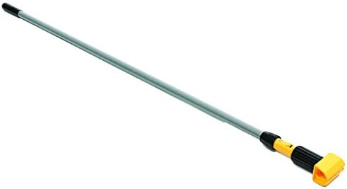 rubbermaid 60-inch gripper wet mop handle heavy duty aluminum industrialm sectional use