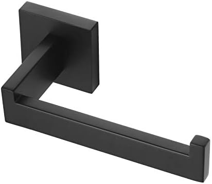 Sturdied Black Toilet Paper Holder STEMmasked Dimensions Mat