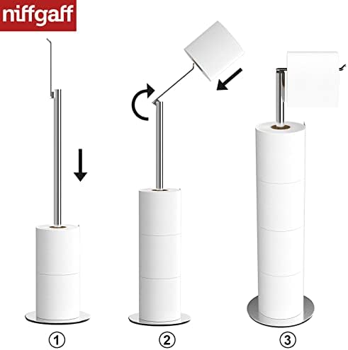 Spacious Toilet Paper Holder Dispenser
