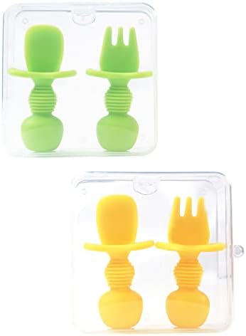 4-Piece Baby Spoons Self-Feeding for 6 Months