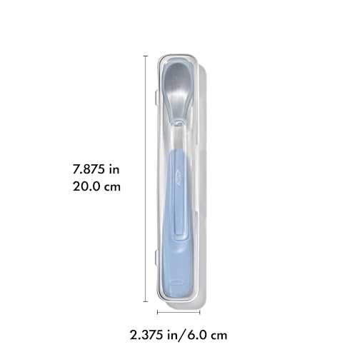 OXO Tot On The Go Feeding Spoon Dusk