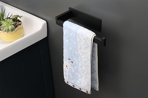 Vanloory Hand Towel Holder 2 Pack 9 Inch Matte Black