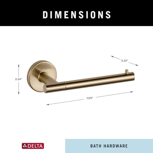 Delta Trinsic Toilet Paper Holder Champagne Bronze