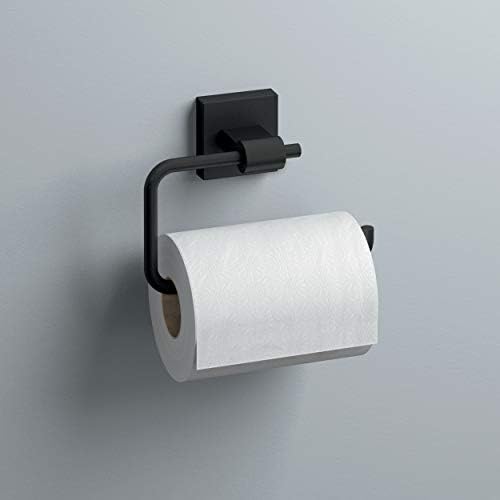 Elegant Matte Black Toile Paper Holder for Your Bathroom