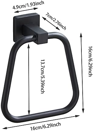 Elegant Heavy-Duty Towel Hanger with Matte Surface
