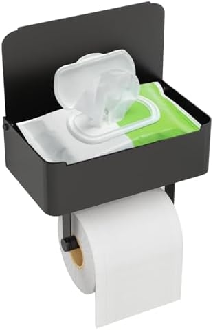 JUYSON Eco-Friendly Toilet Paper Holder - Wall-Mounted Easy to Use