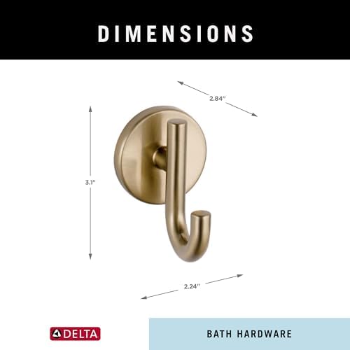 Delta Trinsic 75935-CZ Towel Hook in Champagne Bronze