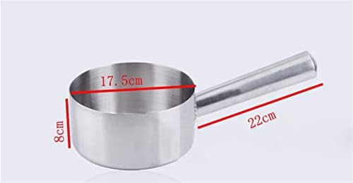 NPQPNAFC YourEasy Use Water Scoop Mirror Polish Design Stainless Steel Large Capacity