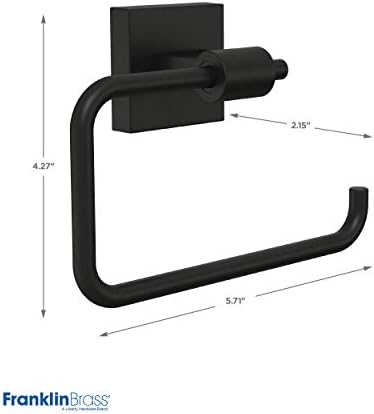 Elegant Matte Black Toile Paper Holder for Your Bathroom
