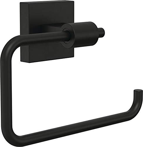 Elegant Matte Black Toile Paper Holder for Your Bathroom