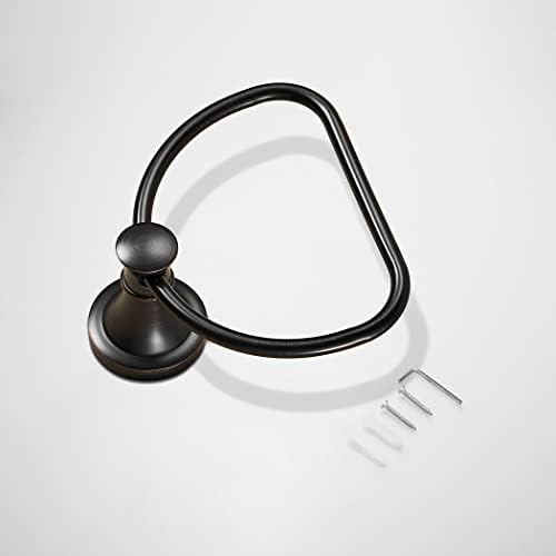 WOLIBEER Bronze Half-Round Towel Holder