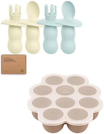 Secure Soft Silicone Baby Feeding Set for 6-18 Month-olds