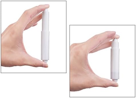 High-Quality 2-Pack Toilet Paper Holder Roller Spender White