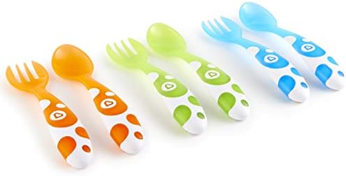 Munchkin Munchkins Multi-Piece Toddler Forks and Spoons 6-Pack