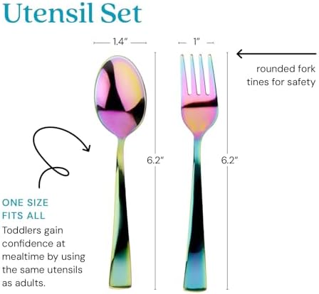 Ahimsa - Child-Proof Kids Flatware Set