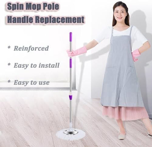 360-Degree Spin Mop Handle Replacement