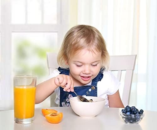 CHILLOUT LIFE9-Piece stainless steel Kids Flatware Set Child Safe Mirror Polished
