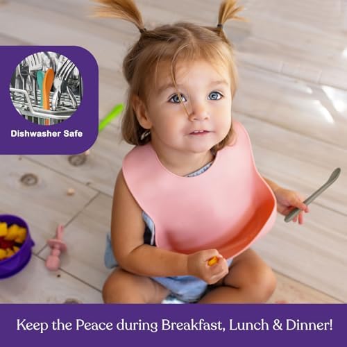 Sperric Baby Spoons - Set of 5 for 6-Month-Olds