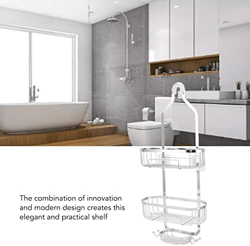 Sturdy Bathroom Wall-mounted Shelf Two-Layer Punch Available