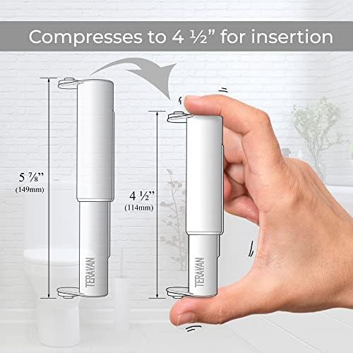 Ultra-Strong Toilet Paper Holder Extension for Big Rolls