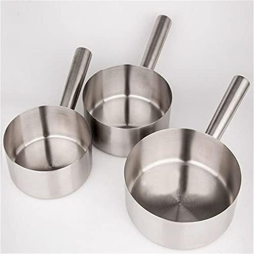 NPQPNAFC YourEasy Use Water Scoop Mirror Polish Design Stainless Steel Large Capacity