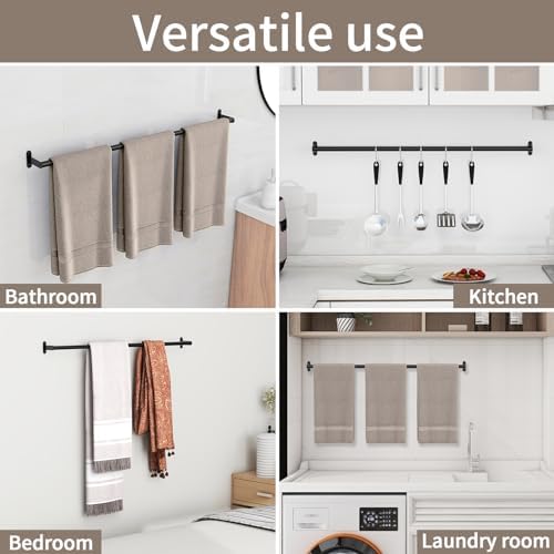 Sturdy 30inch Towel Bar for Bathroom 30 inch stainless steel waterproof etc