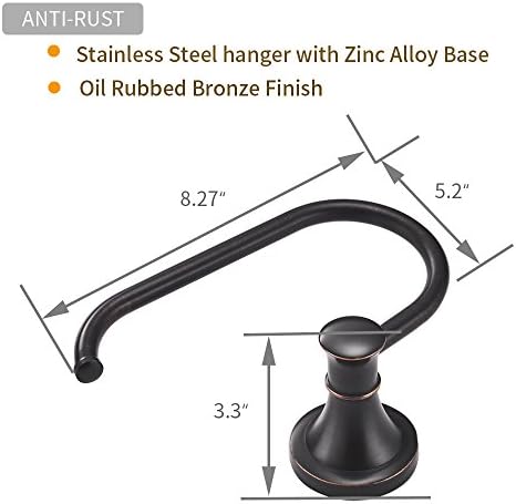 BESy Oil Rubbed Bronze Toilet Tissue Paper Holder