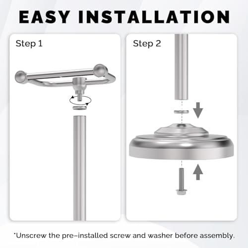 Premium 304 Stainless Steel Toilet Paper Holder