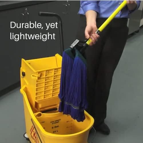 O-Cedar Commercial Durable Quick Change Mop Stick Fiberglass Handle Yellow