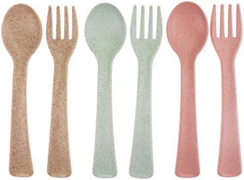 Boieo Toddler Forks Spoons Set