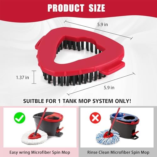 Tidy Monster Replacement Brush for Mops