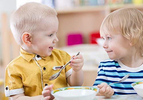6-Piece Stainless Steel Kids Flatware Set for Grown-Up Feeling