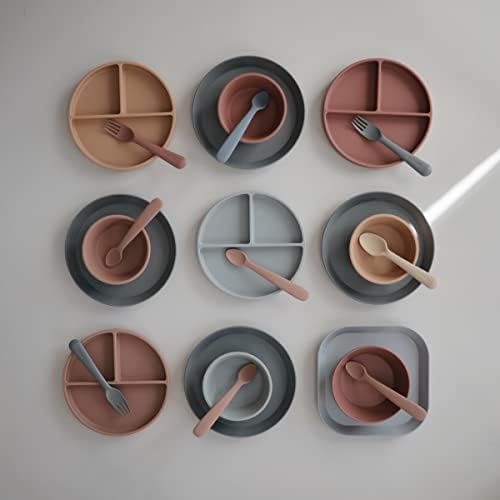 Vivid Silicone Baby Feeding Spoons 2-Piece Set