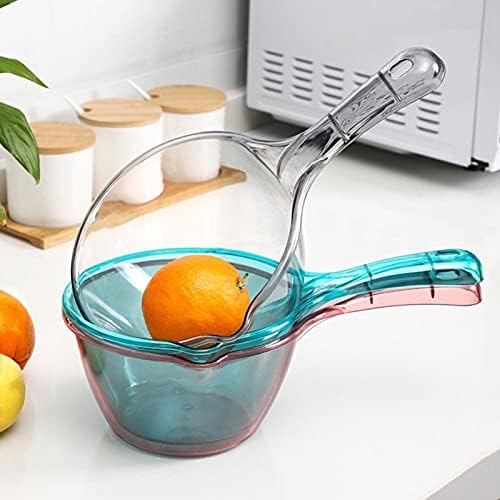 NPQPNAFC Spoon Clear Water Spoon Thickened Anti-Skid Long Handle Kitchen Gadgets Spoon
