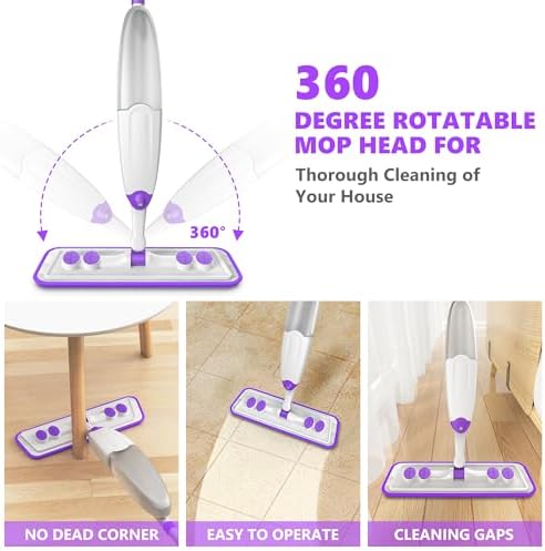 Tina TonyEasy Spray Mop for Hardwood Floors