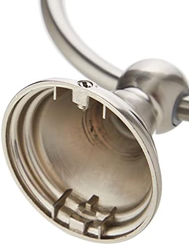 Round AB-BR807-SN Towel Ring - Durable Metal for Bathroom Use