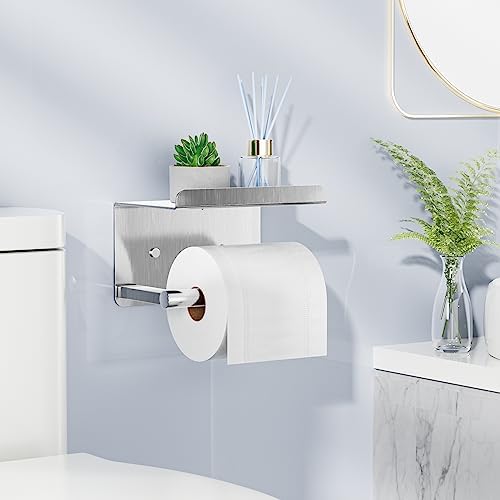 Self-Adhesive Toilet Paper Holder - Wall Mount