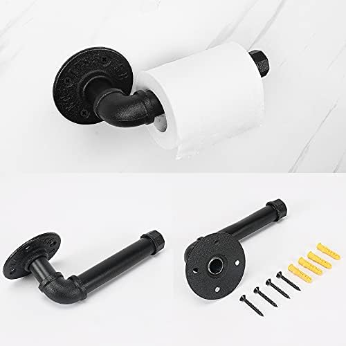 4-Piece Show-Stopper Towel Ring Kit for Bathroom Wall Mount