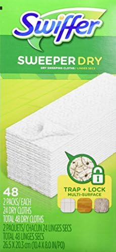 Swiffer Sweeper Dry Sweeping Pad Multi-Surface Unscented 48 Count