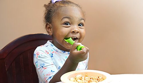 Olababy 100 Silicone Training Spoon for Baby Led Weaning