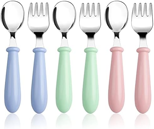 Pimoys 6-Piece Toddler Utensils Set