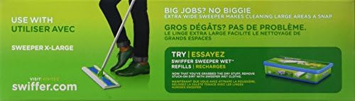 Swiffer Sweeper Pro Cloth Professional - 16 Deep-Cut Pet-Soft Dust-Trap