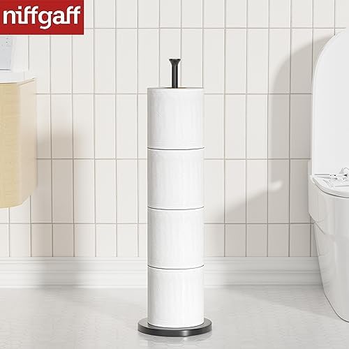 NiffGaff Toilet Paper Holder Stand