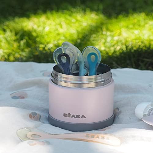 BEABA Soft Silicone Toddler Spoons
