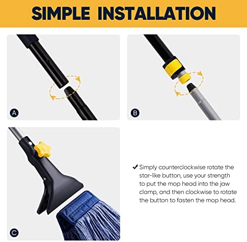Versatile Durable String Mop for Commercial Residential Use